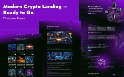 Crypto – WordPress Theme for  Decentralized Finance