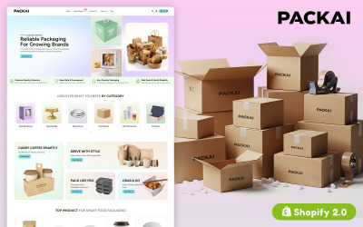 Pack Ai - Thème Shopify réactif pour l&amp;#39;e-commerce