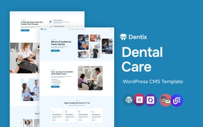 Dentix – Thème WordPress Elementor pour médecins et dentistes