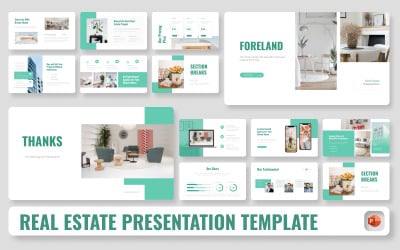 Foreland – Real Estate PowerPoint Presentation Template