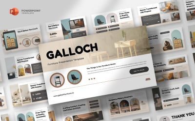Galloch - Furniture &amp;amp; Interior Powerpoint Template