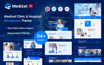 Medizet – Orvosi és klinikai Elementor WordPress sablon