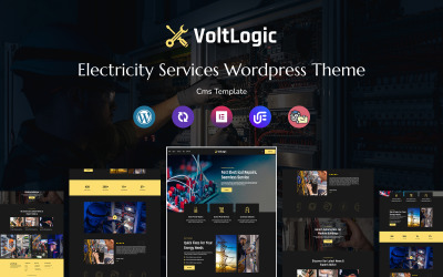 Voltlogic - Thème WordPress réactif et polyvalent pour les services d&amp;#39;électricité