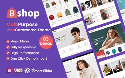 Bshop - Víceúčelová WooCommerce WordPress šablona