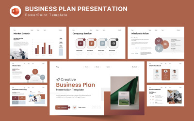 Business Plan - PowerPoint Template 2025