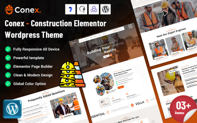 Conez - Construction Elementor WordPress 主题