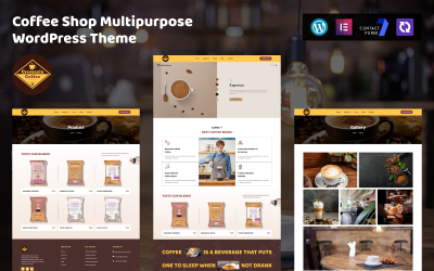 Cremazia – Coffee Shop and Café Multipurpose Responsive WordPress Theme