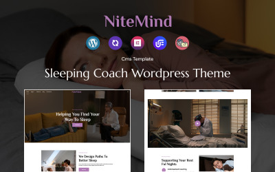 NiteMind - WordPress šablona Sleeping Coach