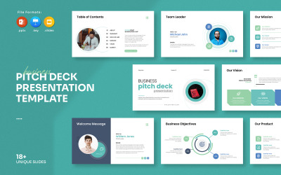 Шаблон презентации Pitch — 2026
