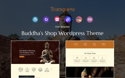 Tranquess – Buddha boltja WordPress sablon