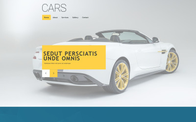 "Car Club Muse Template" Muse 模板 #54595