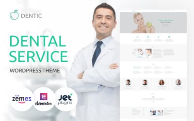 Dentic - Dental Clinic &amp;amp; Dentistry Practice WordPress Elementor Theme (Multipurpose )