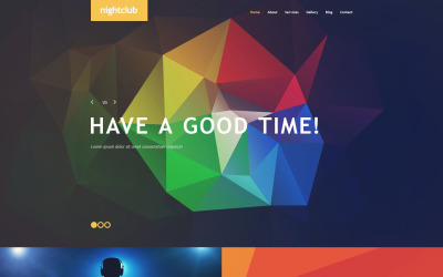 Night Club WordPress Theme Tema WordPress №54583