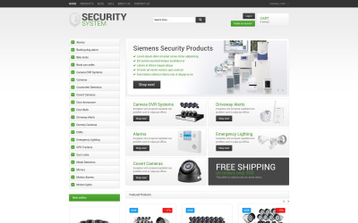 Sicherheitsreaktionsfähiges Shopify-Theme