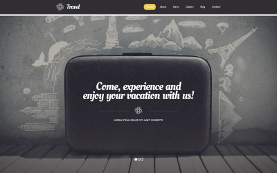 Tema WordPress dell'agenzia di viaggi
