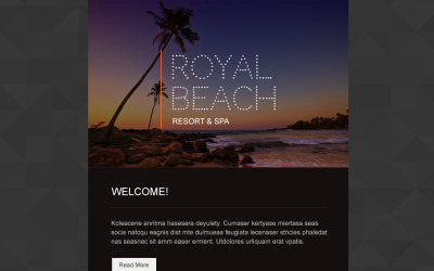 Template de Newsletter Flexível para Sites de Agencia de Viagens №54550