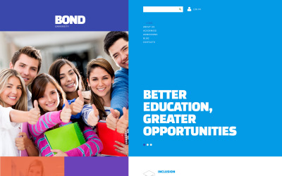 "University of Stormhall - University" Responsive Joomla Template №54555