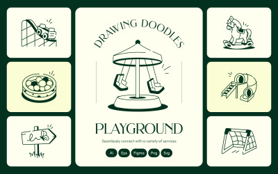 Playground Drawing Art Set