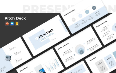 Pitch Deck — шаблон презентации.
