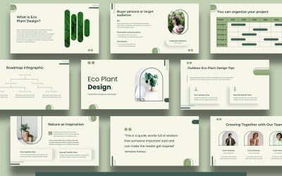 Eco Plant Google Slides Presentation Template