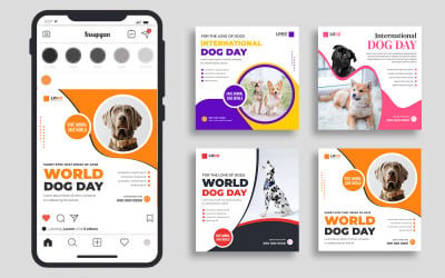 International Dog Day Social Media Post Ver-1