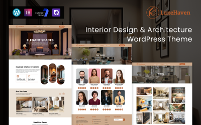 LuxeHaven – Motyw WordPress dla miłośników projektowania wnętrz i architektury