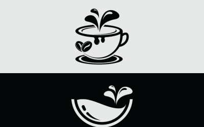 Minimalist Coffee Cup Logo Template