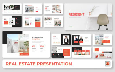 Resident – Real Estate PowerPoint Presentation Template