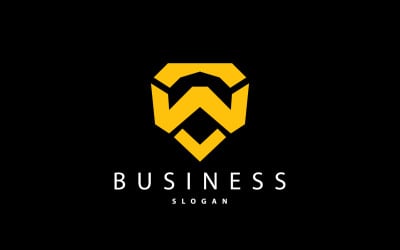 AM Harf Logosu Modern Lüks V3