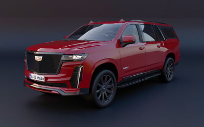 Model 3D Cadillaca Escalade serii V 2023