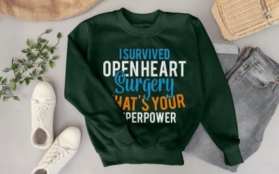 Open Heart Surgery Shirt Design