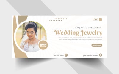 Jewelry Sale Social Media Facebook Cover Ver-7