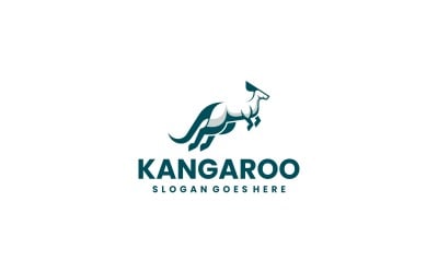 Monokrom Kanguru Logo Tasarımı