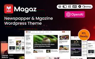 Magaz | News Magazine Blog WordPress Theme