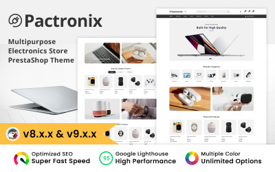 Pactronix - Elektronik ve Bilgisayarlar PrestaShop Teması