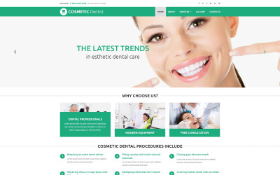 Diamond Smile Web Sitesi Şablonu