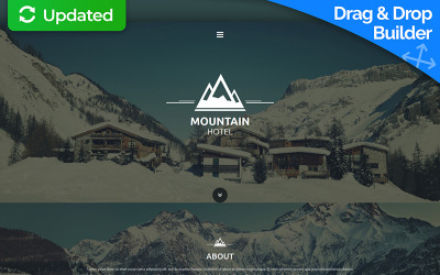 Hotels Responsive Moto CMS 3 Template
