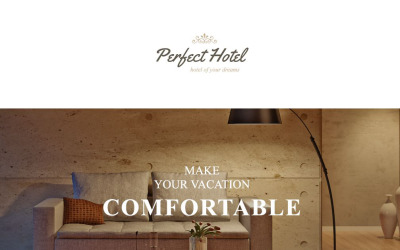 Responsivt Hotels Responsive Newsletter Template Newsletter-mall #54694