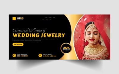 Jewelry Sale Social Media Facebook Cover Ver-19
