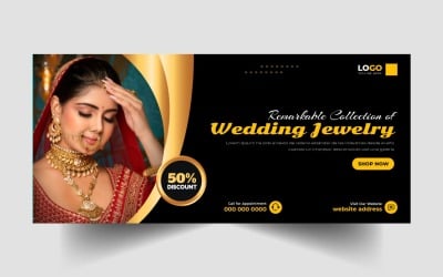 Jewelry Sale Social Media Facebook Cover Ver-20