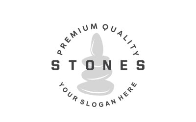 Logo Stone Premium Design Vector V11