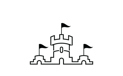 Castle Line Logo Template