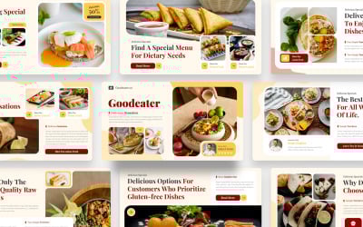 Goodeater - Food Keynote Template