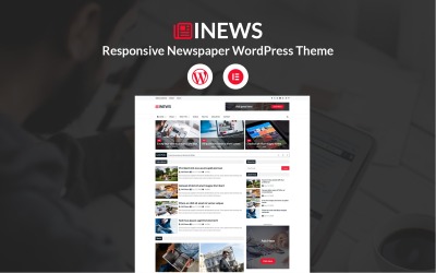 Inews - Duyarlı Gazete WordPress Teması