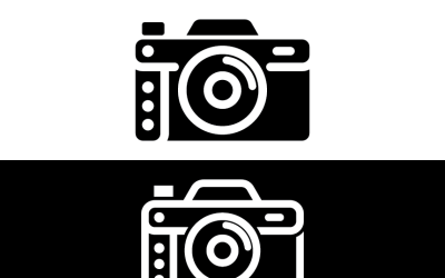Line Art Camera Logo Design