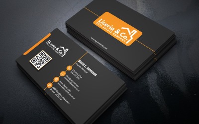 Mångsidigt visitkort i PSD-format | Ren redigerbar Photoshop