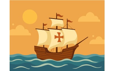 Columbus Day with Amazing Ships