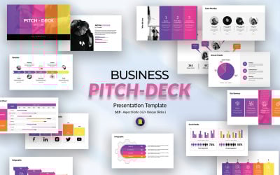 Pitch Deck Google Slide, Präsentationsvorlage
