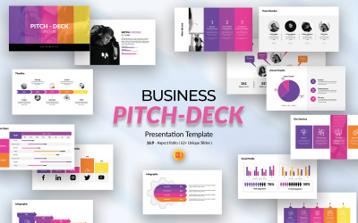 Pitch Deck PowerPoint, Presentation Template
