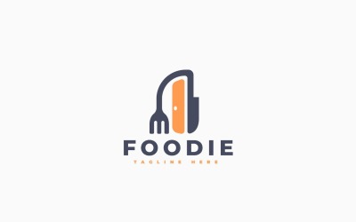 Food Door Logo Template Design